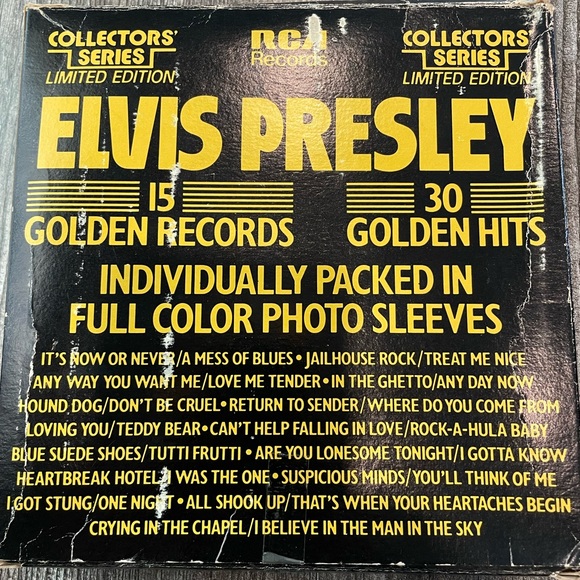 Elvis Presley RCA records